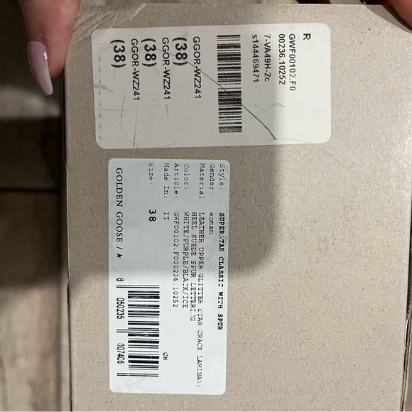 Golden Goose Superstar size 38 purple - Picture 15 of 16